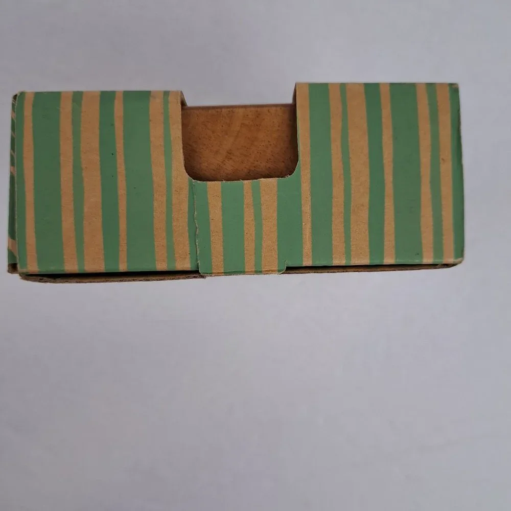 Cypress Absorbent Coasters Happy Hour Martini Design Cork Backing Set Of 4
